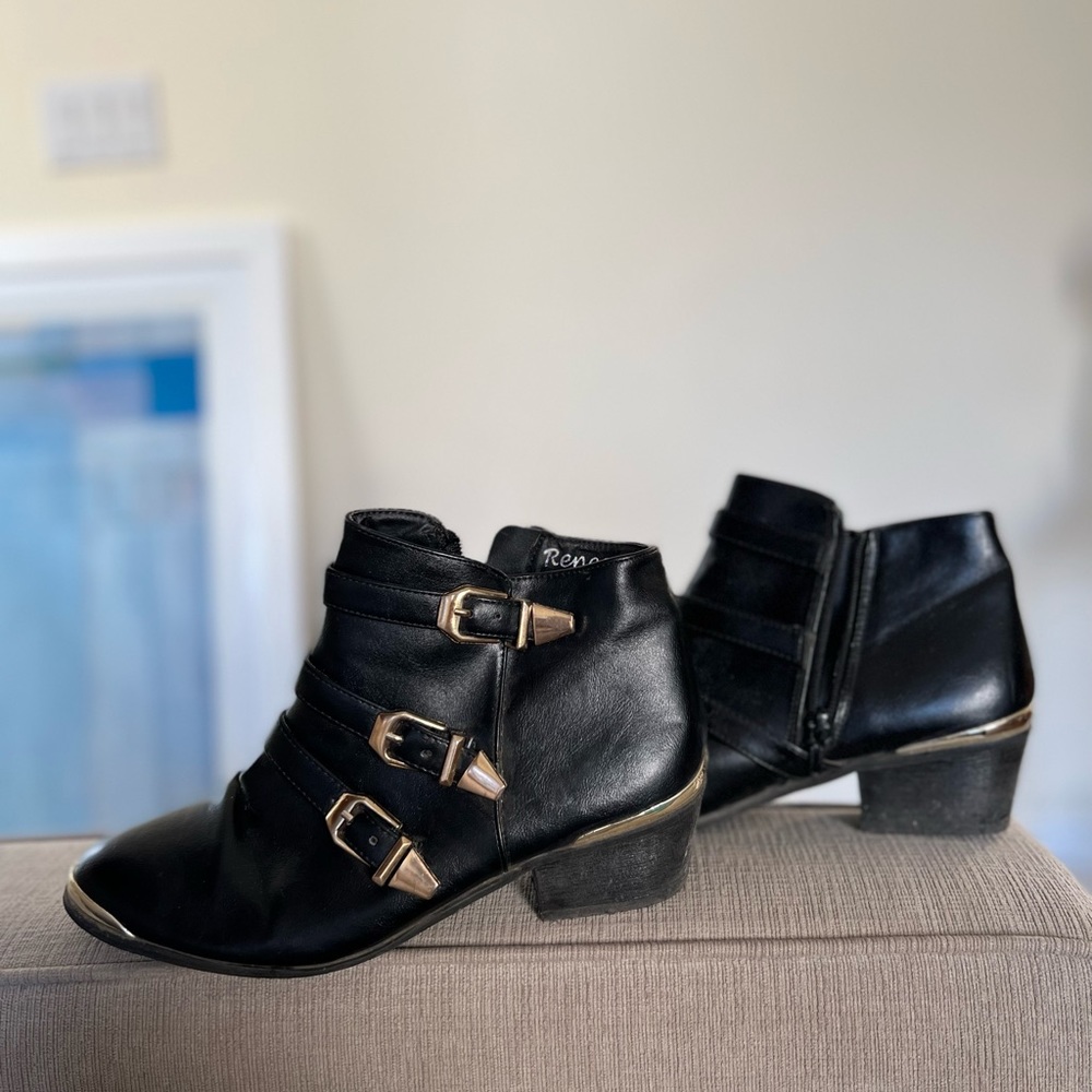 Black Ankle Boots